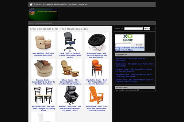 Gambar theme site design template sample