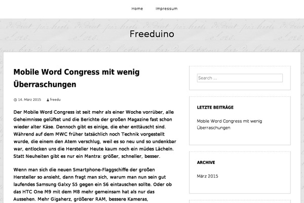 The Thinker Lite theme site design template sample