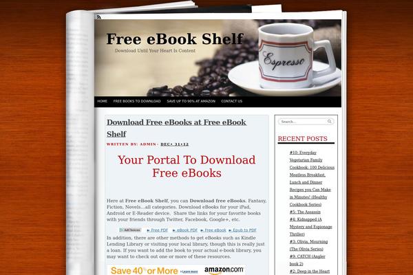 Fresh Ink Magazine theme site design template sample