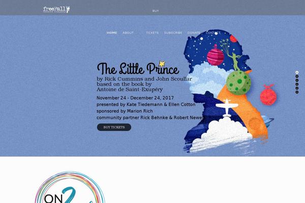 Site using Theater for WordPress plugin
