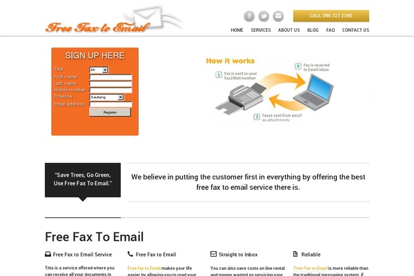 Pax theme site design template sample