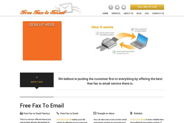 Pax theme site design template sample