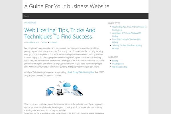 WP-Forge theme site design template sample