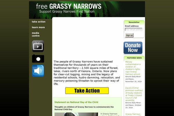 Site using Caldera Forms plugin