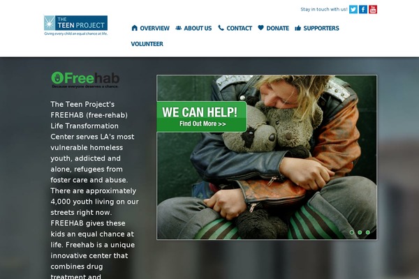 Bones theme site design template sample