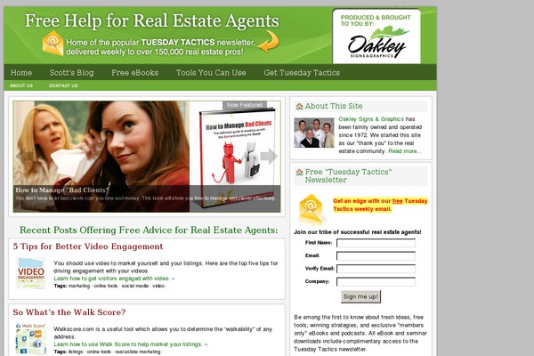 freehelpforrealestateagents.com site used Agent_20