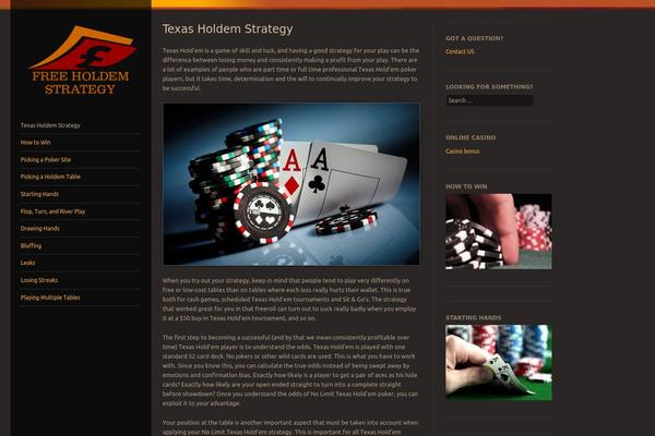 Sunspot theme site design template sample