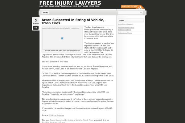 LightWord theme site design template sample