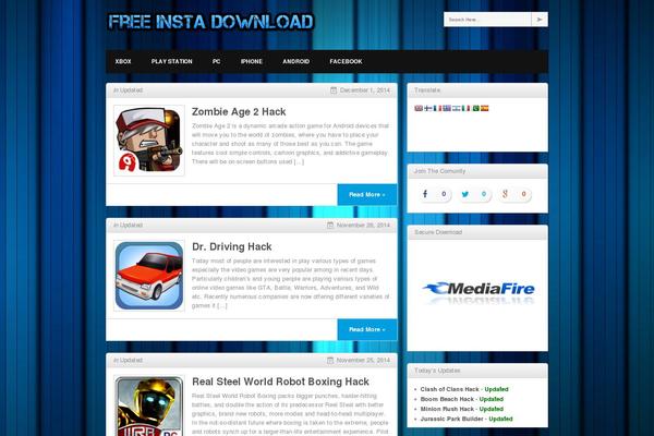 Yume theme site design template sample