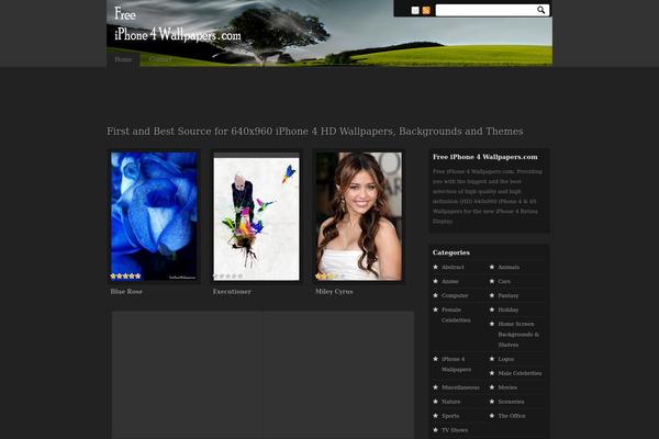 EXPOSE theme site design template sample