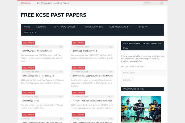 ColorMag theme site design template sample