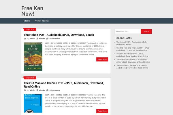 Ribbon theme site design template sample