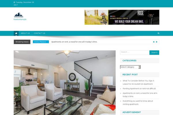 Able theme site design template sample