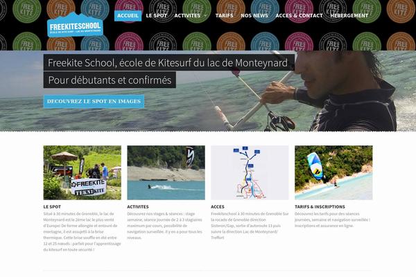 freekiteschool.com site used Action