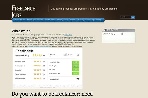 Arclite theme site design template sample