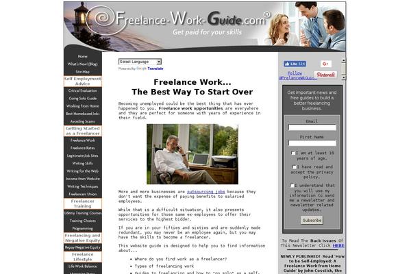 freelance-work-guide.com site used Directorypress