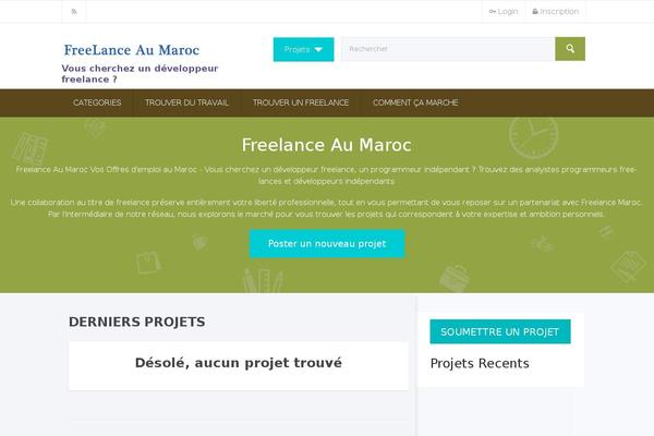 freelanceaumaroc.com site used HireBee