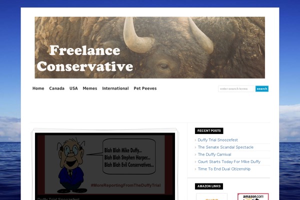 freelanceconservative.com site used WP-Ellie