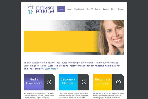 Halsey theme site design template sample