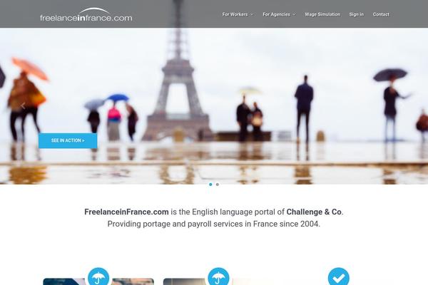 Site using Contact-bank-pro-edition plugin