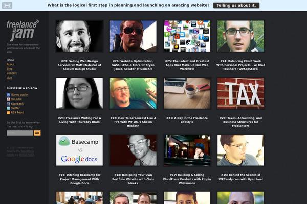 Artiste theme site design template sample