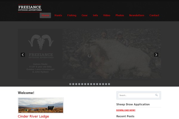 Simplicity theme site design template sample