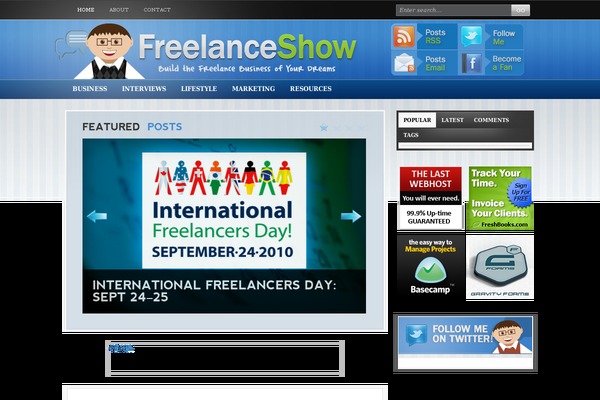 Site using Communications plugin