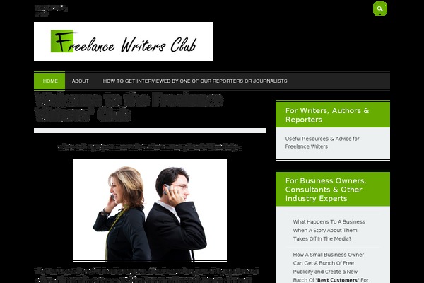 The Newswire theme site design template sample