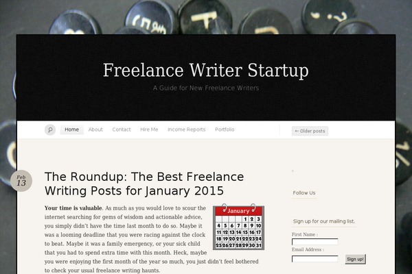 Quintus theme site design template sample
