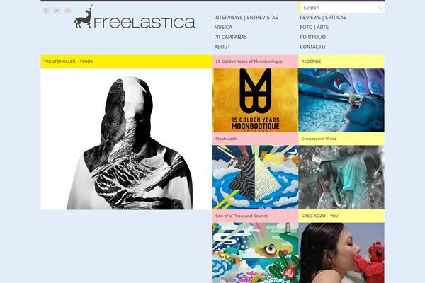 Fontfolio theme site design template sample