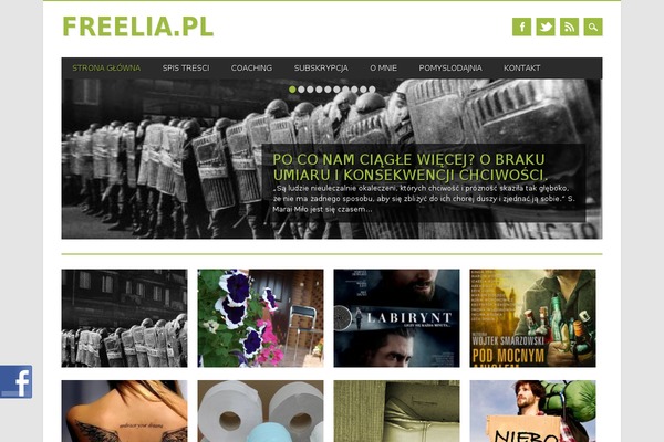 Magazino theme site design template sample