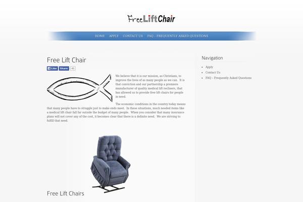 SimplePress theme site design template sample