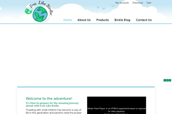 freelikebirdie.com site used Kube