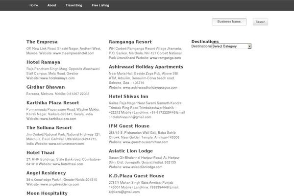 Site using Simple Social Share plugin