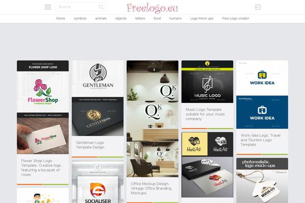 Logos theme site design template sample