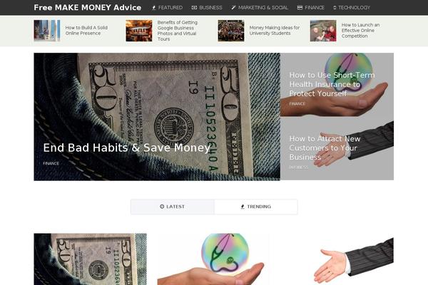CoverNews theme site design template sample