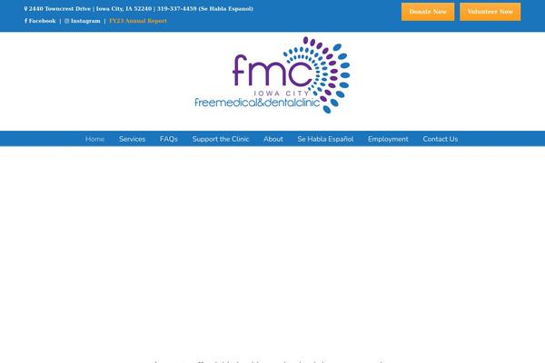 U Design Child theme site design template sample