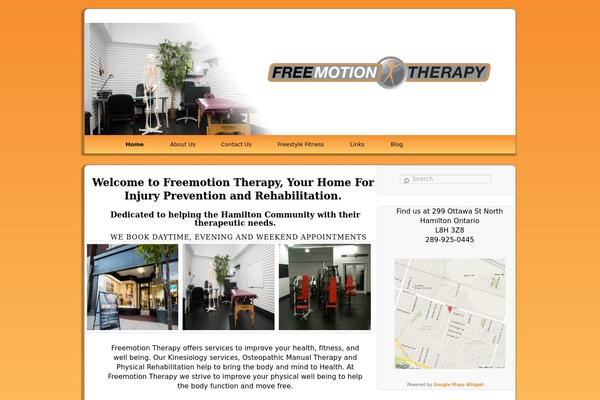 Brite theme site design template sample
