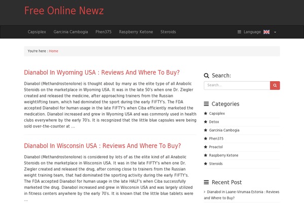 freeonlinenewz theme websites examples