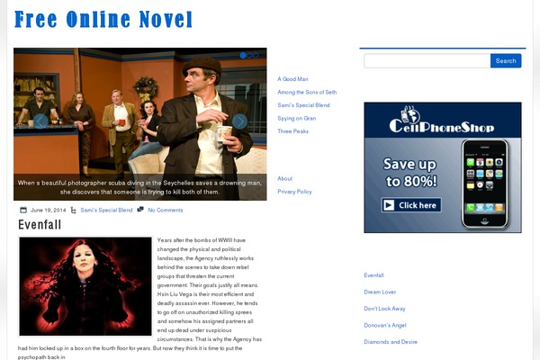 freeonlinenovel.com site used Minimale