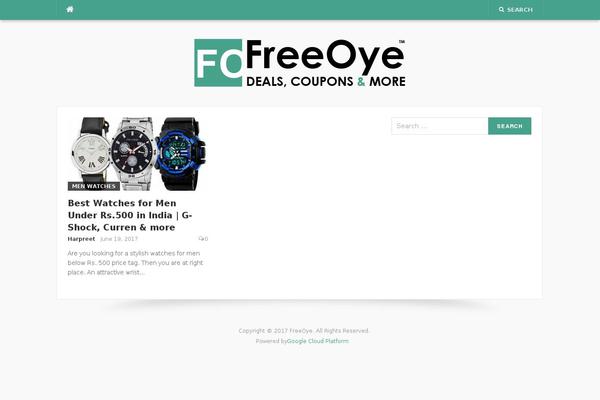Codilight Lite theme site design template sample