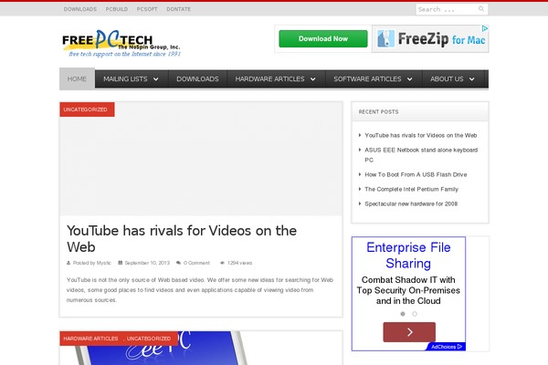 Magazinepress theme site design template sample