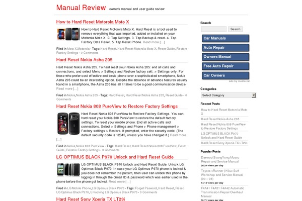 Basic2Col theme site design template sample