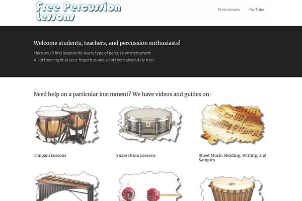 Modern Portfolio theme site design template sample