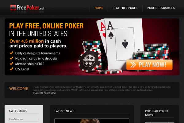freepoker.net site used Theme1887