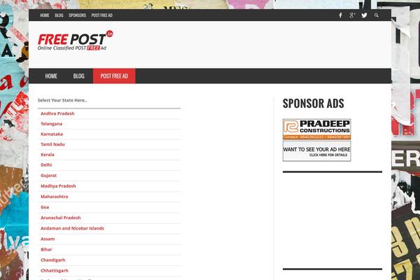 Site using Tevolution plugin