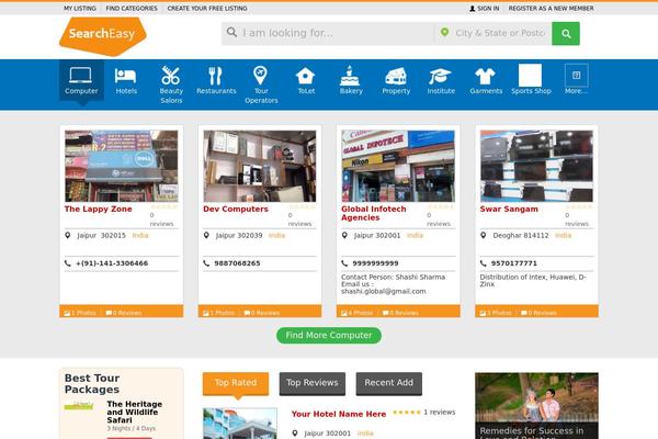 Site using Coblocks plugin