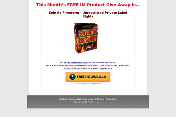 Site using InstaBuilder plugin
