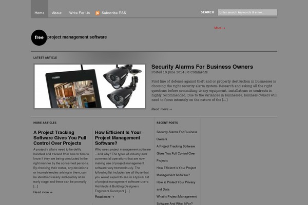 Bloggingstream theme site design template sample
