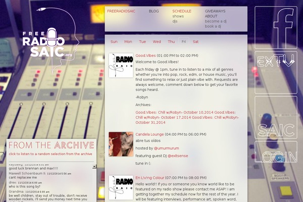 freeradiosaic.org site used Fr-theme-2015-child